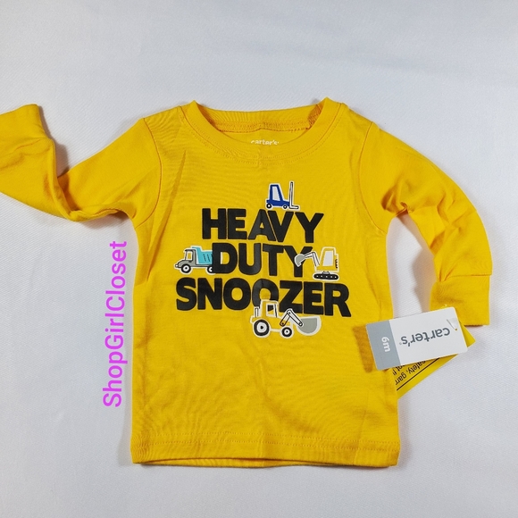 💥Just In💥 Snoozer PJ Top Carter's 6M NWT